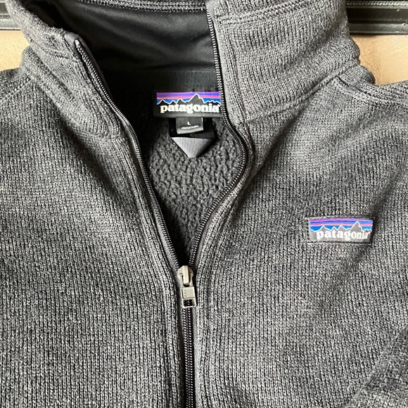 Patagonia Charcoal Gray Quarter-Zip Fleece - Picture 3 of 5